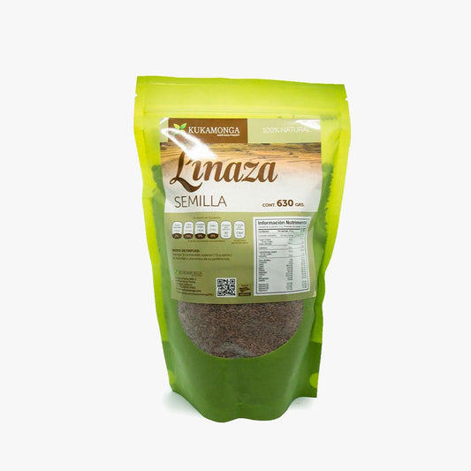 Semilla de Linaza 630 gr Kukamonga - Tienda Kukamonga