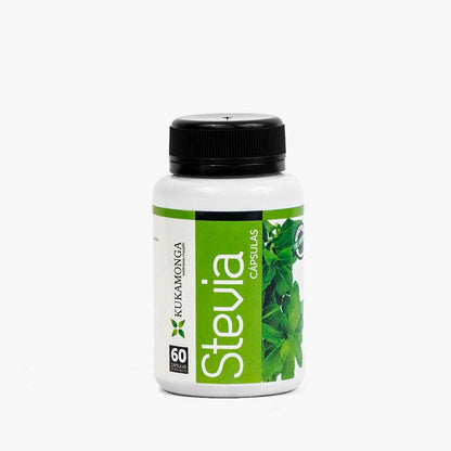 Stevia 60 Cápsulas Kukamonga - Tienda Kukamonga