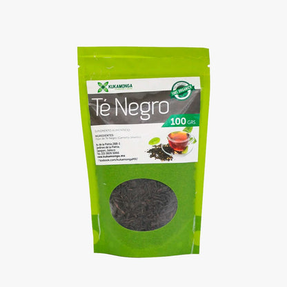 Té Negro Puro 100% Orgánico 100gr Kukamonga - Tienda Kukamonga