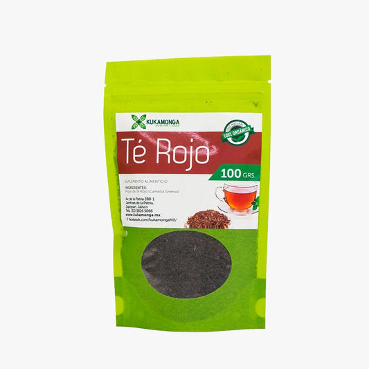 Té Rojo Puro 100% orgánico 100 gr Kukamonga - Tienda Kukamonga