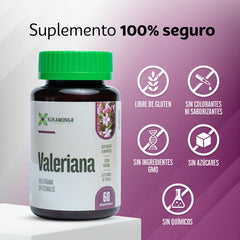 Valeriana - 60 cápsulas