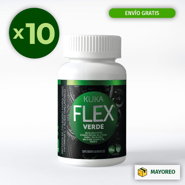 Paquete de 10 KukaFlex Verde (30 Tabletas)