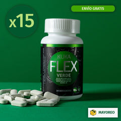Paquete de 15 KukaFlex Verde (30 Tabletas) - Kukamonga