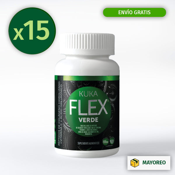 Paquete de 15 KukaFlex Verde (30 Tabletas)