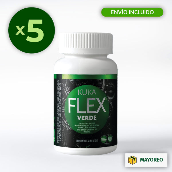 Paquete de 5 KukaFlex Verde (30 Tabletas)