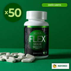 Paquete de 50 KukaFlex Verde (30 Tabletas) - Kukamonga
