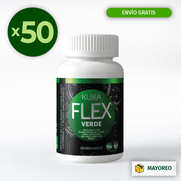 Paquete de 50 KukaFlex Verde (30 Tabletas)
