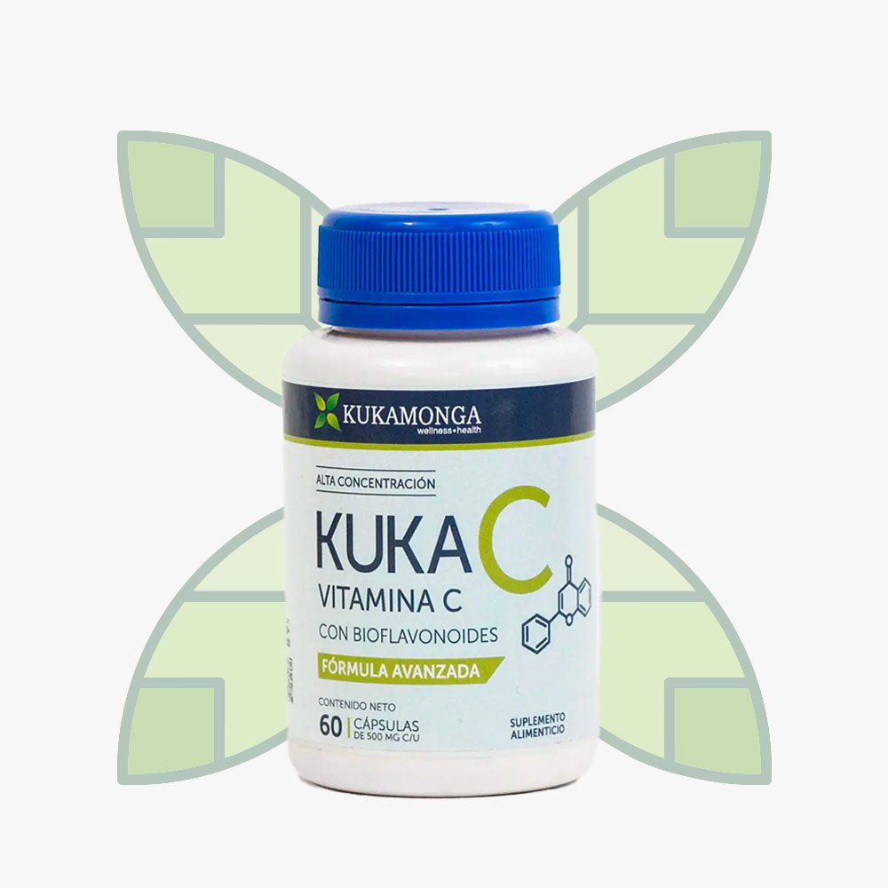 Vitamina C 60 Cápsulas Kukamonga - Tienda Kukamonga