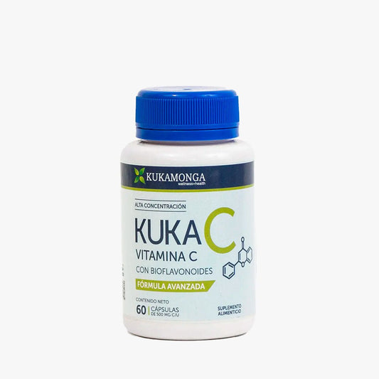 Vitamina C 60 Cápsulas Kukamonga - Tienda Kukamonga