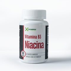 Vitamina B3 Niacina - 60 cápsulas