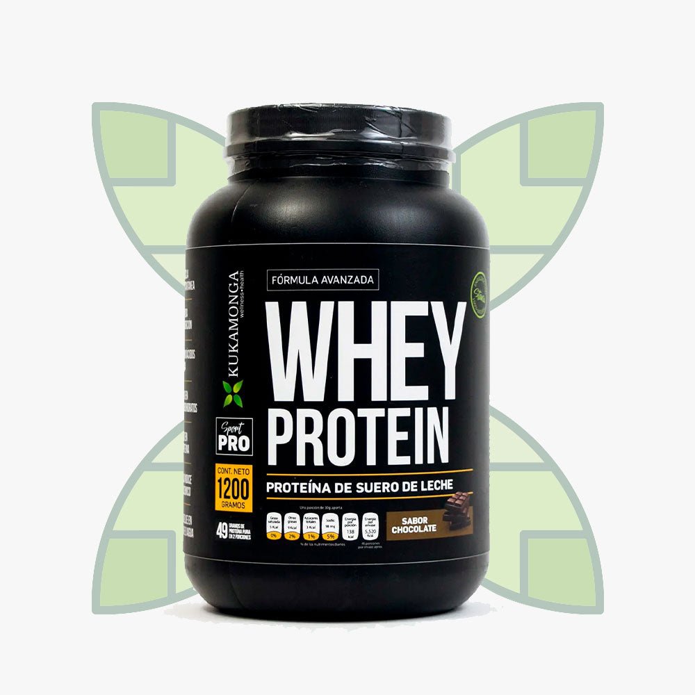 Whey Protein Chocolate 1,200 gr Kukamonga - Tienda Kukamonga