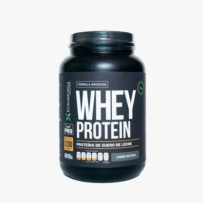 Whey Protein Natural 1,200 gr Kukamonga - Tienda Kukamonga