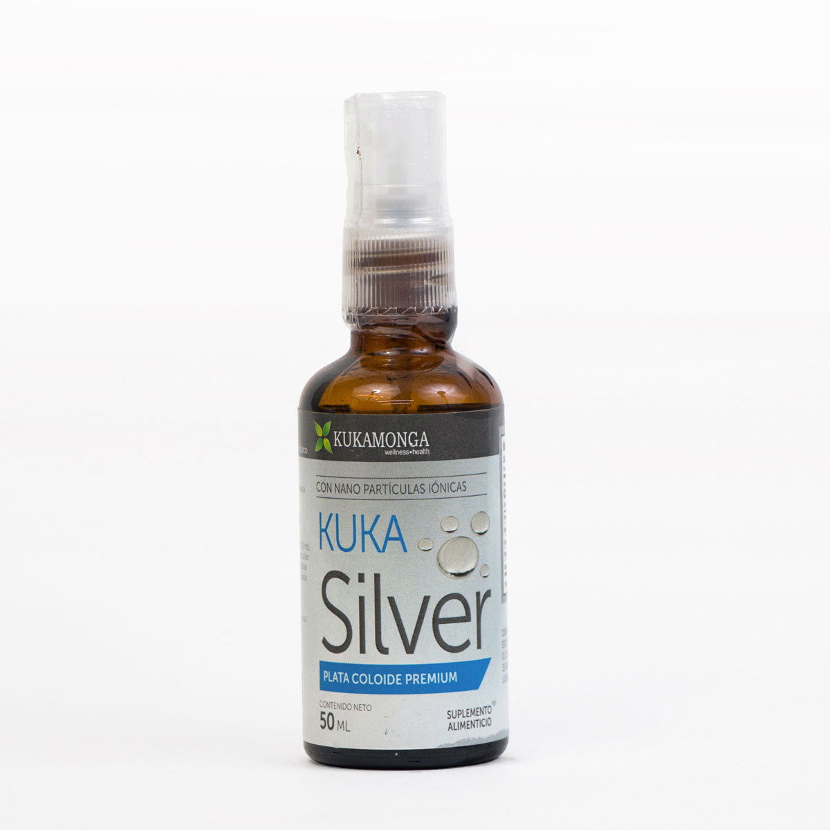 Kuka Silver Plata Coloidal Spray 50 ml Kukamonga