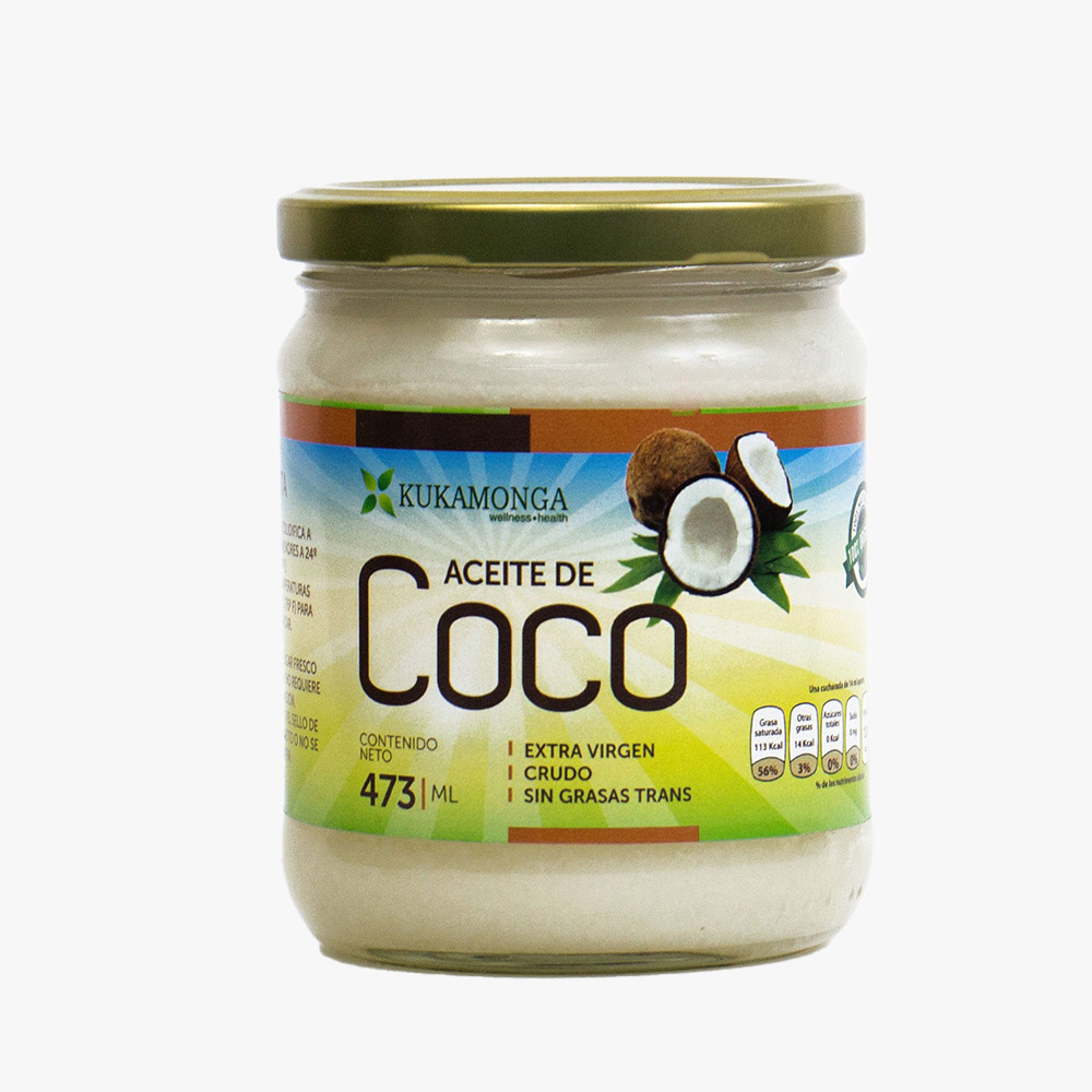Aceite de Coco 473 gr Kukamonga